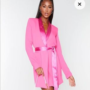 NWT Pink blazer dress